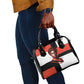 Chimamanda Ngozi Adichie Shoulder Handbag with Bold Red Portrait, We Should All Be Feminists Quote - African Pride