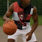 Chimamanda Ngozi Adichie Sleeveless Hoodie with Bold Red Portrait, We Should All Be Feminists Quote - African Pride