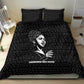 Chimamanda Ngozi Adichie Bedding Set with Expressive Speaking Portrait, Stories Shape Reality - African Pride