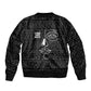 Chimamanda Ngozi Adichie Bomber Jacket with Expressive Speaking Portrait, Stories Shape Reality - African Pride