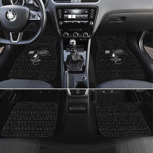 Chimamanda Ngozi Adichie Car Mats with Expressive Speaking Portrait, Stories Shape Reality - African Pride
