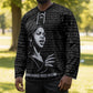 Chimamanda Ngozi Adichie Hockey Jersey with Expressive Speaking Portrait, Stories Shape Reality - African Pride
