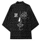Chimamanda Ngozi Adichie Kimono with Expressive Speaking Portrait, Stories Shape Reality - African Pride