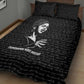 Chimamanda Ngozi Adichie Quilt Bed Set with Expressive Speaking Portrait, Stories Shape Reality - African Pride