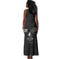 Chimamanda Ngozi Adichie Tank Maxi Dress with Expressive Speaking Portrait, Stories Shape Reality - African Pride