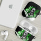 Garrett Morgan AirPods Case with Gas Mask Invention Illustration, Inventing to Save Lives Quote - African Pride