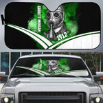 Garrett Morgan Auto Sun Shade with Gas Mask Invention Illustration, Inventing to Save Lives Quote - African Pride