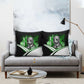 Garrett Morgan Pillow Cover with Gas Mask Invention Illustration, Inventing to Save Lives Quote - African Pride