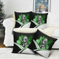Garrett Morgan Pillow Cover with Gas Mask Invention Illustration, Inventing to Save Lives Quote - African Pride