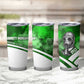 Garrett Morgan Tumbler Cup with Gas Mask Invention Illustration, Inventing to Save Lives Quote - African Pride