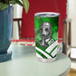Garrett Morgan Tumbler Cup with Gas Mask Invention Illustration, Inventing to Save Lives Quote - African Pride