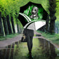 Garrett Morgan Umbrella with Gas Mask Invention Illustration, Inventing to Save Lives Quote - African Pride