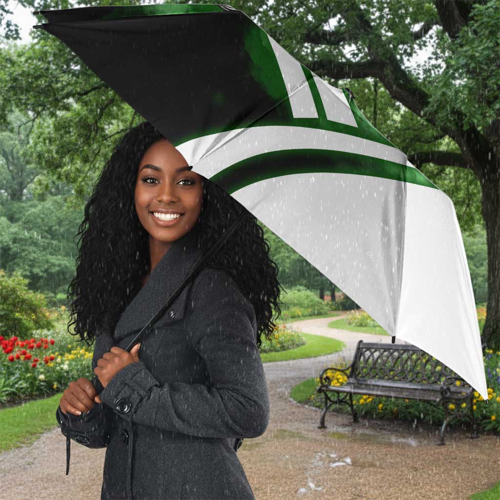 Garrett Morgan Umbrella with Gas Mask Invention Illustration, Inventing to Save Lives Quote - African Pride