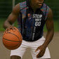 Garrett Morgan Sleeveless Zip Hoodie with Full Body Portrait, Stop Wait Go Quote, Traffic Light Design - African Pride