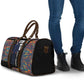 Garrett Morgan Travel Bag with Full Body Portrait, Stop Wait Go Quote, Traffic Light Design - African Pride