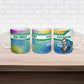 Garrett Morgan Ceramic Mug with Real Impact Quote, Black Inventor Portrait and Vibrant Watercolor - African Pride