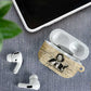 Toni Morrison AirPods Case Handwritten Manuscript Powerful Portrait with Feather Pen Quote - African Pride