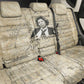 Toni Morrison Back Car Seat Cover Handwritten Manuscript Powerful Portrait with Feather Pen Quote - African Pride