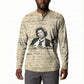 Toni Morrison Button Sweatshirt Handwritten Manuscript Powerful Portrait with Feather Pen Quote