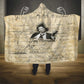 Toni Morrison Hooded Blanket Handwritten Manuscript Powerful Portrait with Feather Pen Quote - African Pride