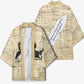 Toni Morrison Kimono Handwritten Manuscript Powerful Portrait with Feather Pen Quote - African Pride