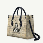 Toni Morrison Leather Bag Handwritten Manuscript Powerful Portrait with Feather Pen Quote - African Pride
