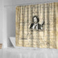 Toni Morrison Shower Curtain Handwritten Manuscript Powerful Portrait with Feather Pen Quote - African Pride