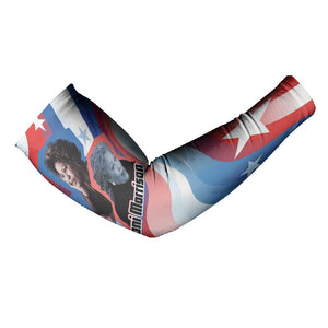 Toni Morrison Arm Sleeves Abstract Wings Design Empowering Quote Dual Portrait Celebration of Literary Freedom - African Pride