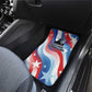 Toni Morrison Car Mats Abstract Wings Design Empowering Quote Dual Portrait Celebration of Literary Freedom - African Pride