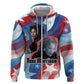 Toni Morrison Hoodie Abstract Wings Design Empowering Quote Dual Portrait Celebration of Literary Freedom - African Pride