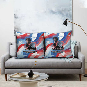 Toni Morrison Pillow Cover Abstract Wings Design Empowering Quote Dual Portrait Celebration of Literary Freedom - African Pride