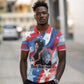 Toni Morrison Polo Shirt Abstract Wings Design Empowering Quote Dual Portrait Celebration of Literary Freedom - African Pride