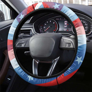 Toni Morrison Steering Wheel Cover Abstract Wings Design Empowering Quote Dual Portrait Celebration of Literary Freedom - African Pride