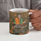 Toni Morrison Ceramic Mug Floral Themed Design Featuring The Bluest Eye Cover Art Thought-Provoking Quote - African Pride
