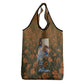 Toni Morrison Grocery Bag Floral Themed Design Featuring The Bluest Eye Cover Art Thought-Provoking Quote - African Pride