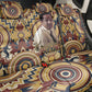 Langston Hughes Back Car Seat Cover Vibrant Jazz Age Pattern - Typewriter and Silhouettes Celebration of Harlem Renaissance - African Pride