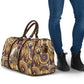 Langston Hughes Travel Bag Vibrant Jazz Age Pattern - Typewriter and Silhouettes Celebration of Harlem Renaissance - African Pride