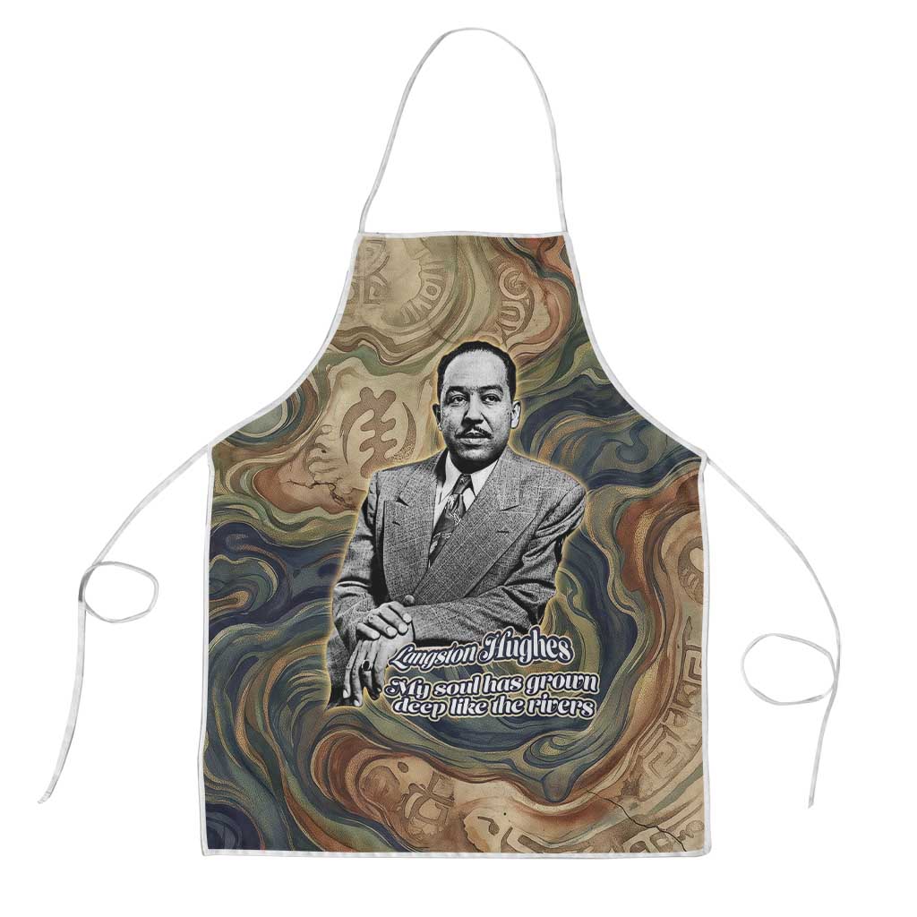 Langston Hughes Apron My Soul Has Grown Deep Like the Rivers - African Pride