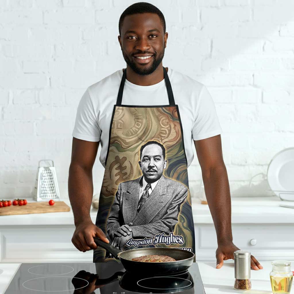Langston Hughes Apron My Soul Has Grown Deep Like the Rivers - African Pride