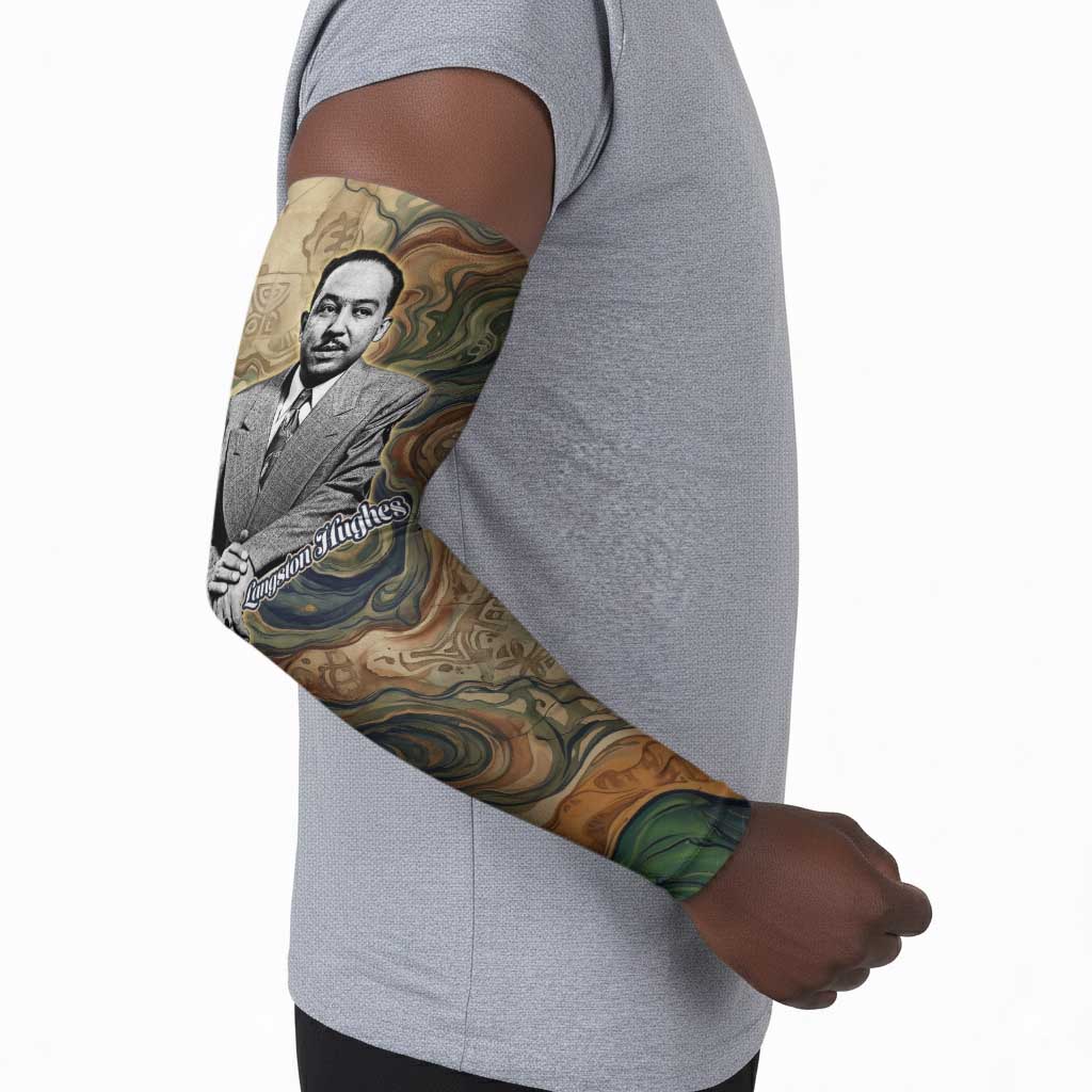 Langston Hughes Arm Sleeves My Soul Has Grown Deep Like the Rivers - African Pride