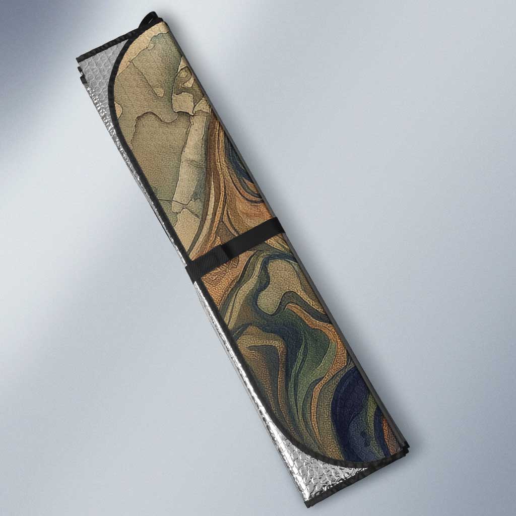 Langston Hughes Auto Sun Shade My Soul Has Grown Deep Like the Rivers - African Pride