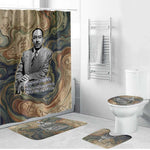 Langston Hughes Bathroom Set My Soul Has Grown Deep Like the Rivers - African Pride