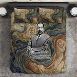 Langston Hughes Bedding Set My Soul Has Grown Deep Like the Rivers - African Pride