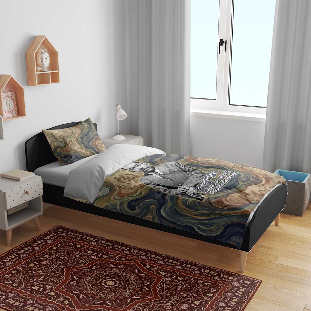 Langston Hughes Bedding Set My Soul Has Grown Deep Like the Rivers - African Pride