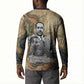 Langston Hughes Button Sweatshirt My Soul Has Grown Deep Like the Rivers