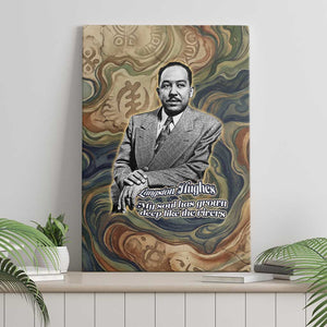 Langston Hughes Canvas Wall Art My Soul Has Grown Deep Like the Rivers - African Pride