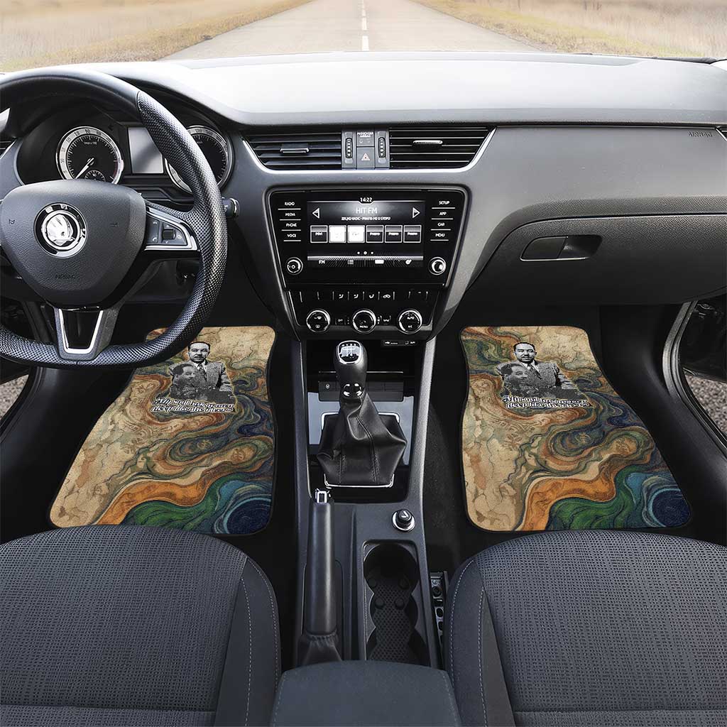 Langston Hughes Car Mats My Soul Has Grown Deep Like the Rivers - African Pride