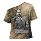 Langston Hughes Cross Shoulder Shirt My Soul Has Grown Deep Like the Rivers - African Pride