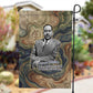 Langston Hughes Garden Flag My Soul Has Grown Deep Like the Rivers - African Pride