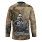 Langston Hughes Hockey Jersey My Soul Has Grown Deep Like the Rivers - African Pride